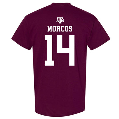 Texas A&M - NCAA Football : Eli Morcos - Maroon Out 2026 T-Shirt-1