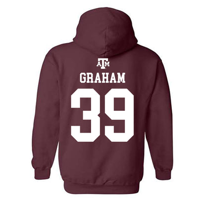 Texas A&M - NCAA Football : Adam Graham - Maroon Out 2026 Hooded Sweatshirt-1