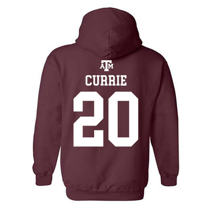 Texas A&M - NCAA Football : Adonyss Currie - Maroon Out 2026 Hooded Sweatshirt-1