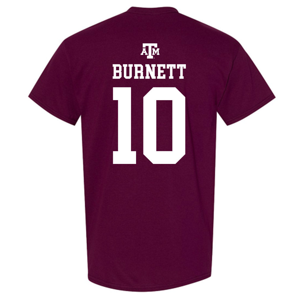 Texas A&M - NCAA Softball : Darby Burnett - Maroon Out 2026 T-Shirt-1