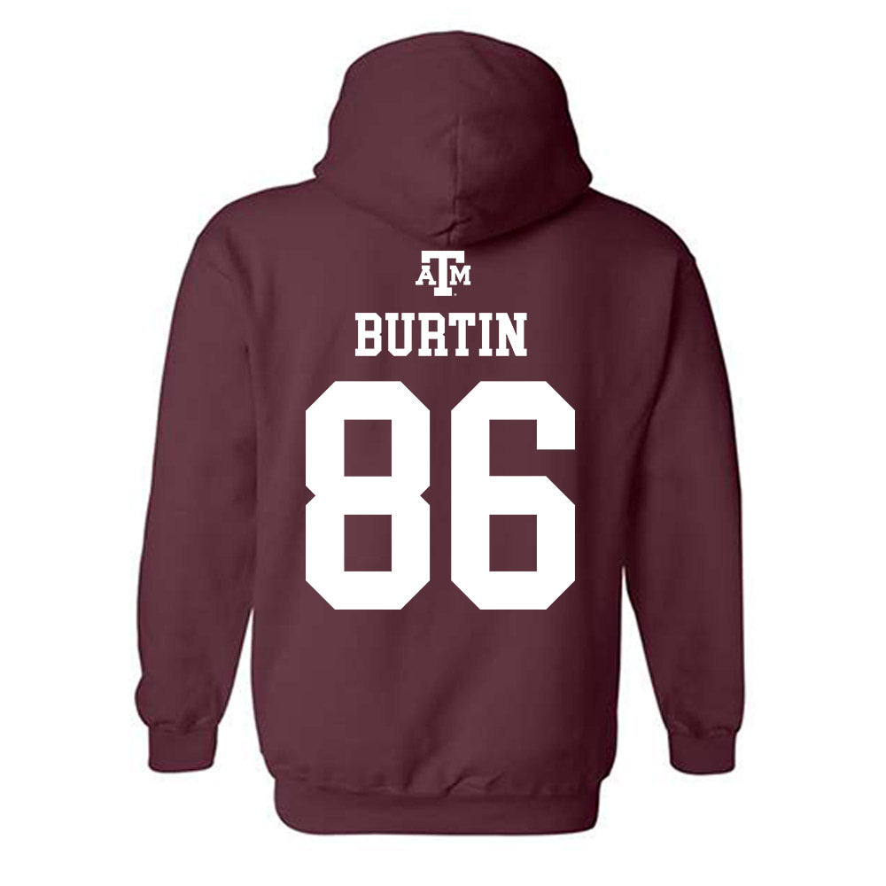 Texas A&M - NCAA Football : Ryan Burtin - Maroon Out 2026 Hooded Sweatshirt-1