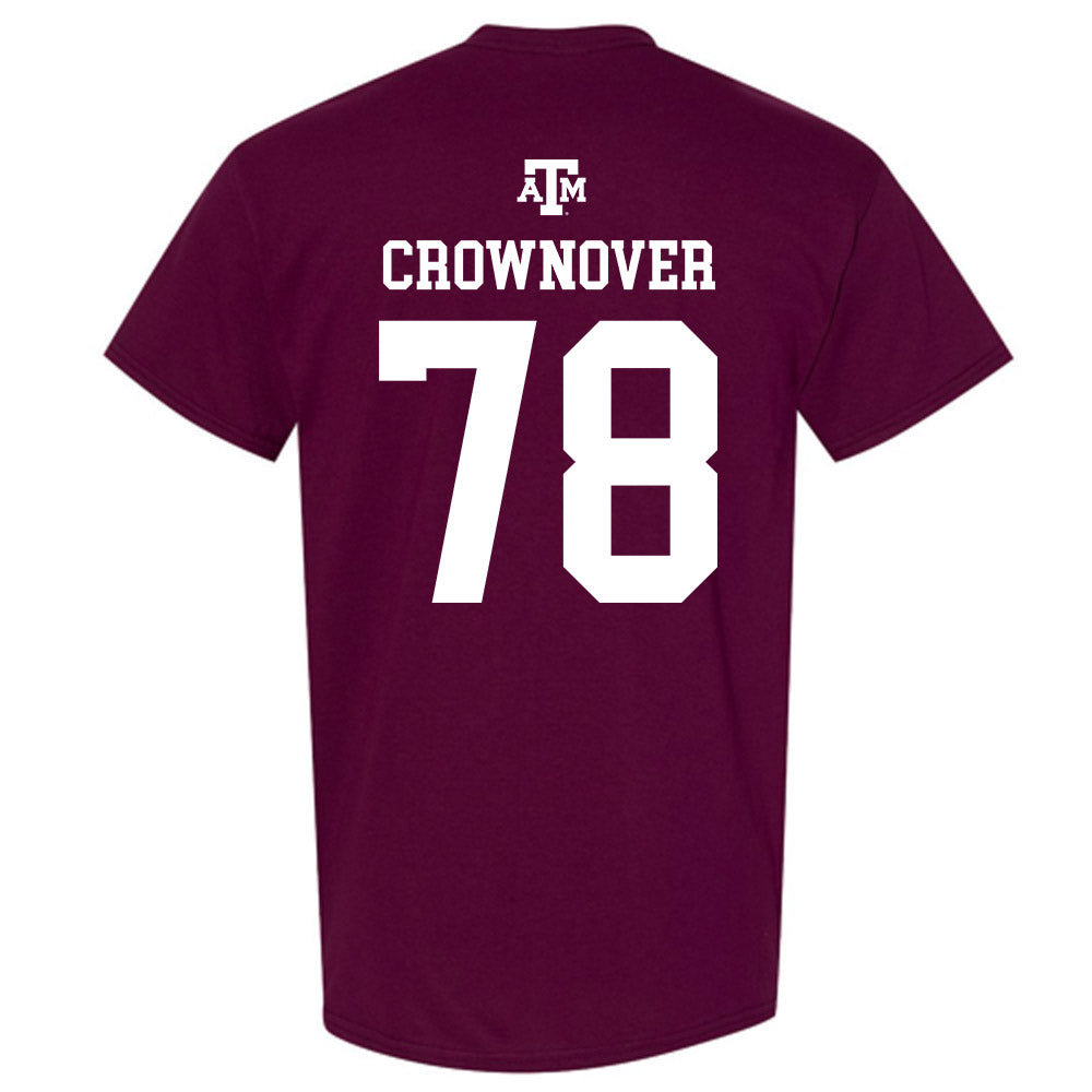 Texas A&M - NCAA Football : Dametrious Crownover - Maroon Out 2026 T-Shirt-1