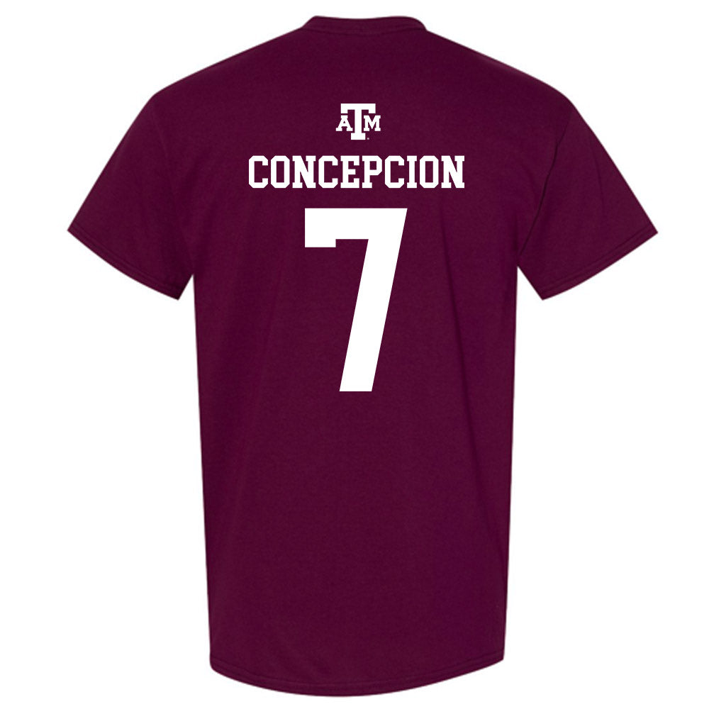 Texas A&M - NCAA Football : Kevin Concepcion - Maroon Out 2026 T-Shirt-1