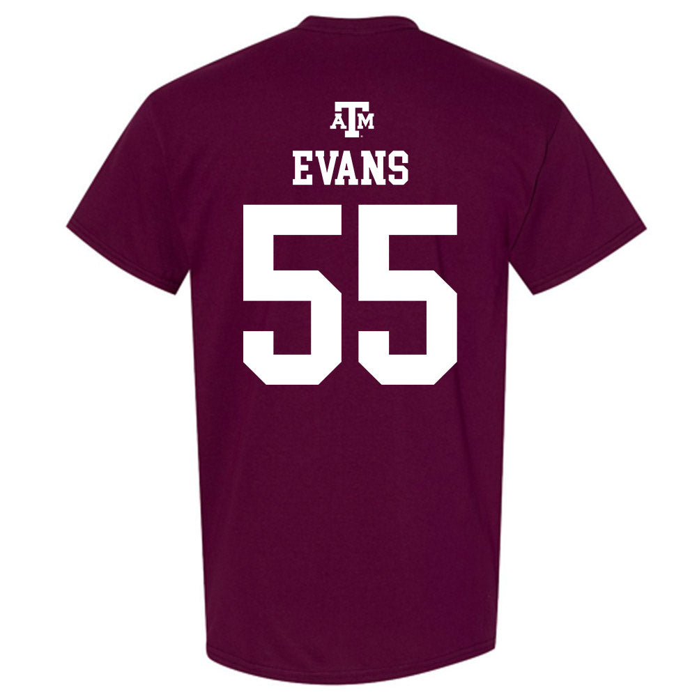 Texas A&M - NCAA Football : Dealyn Evans - Maroon Out 2026 T-Shirt-1