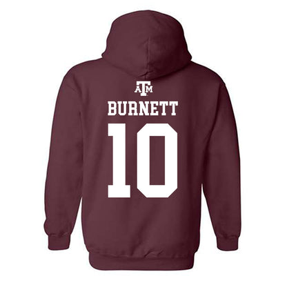 Texas A&M - NCAA Softball : Darby Burnett - Maroon Out 2026 Hooded Sweatshirt-1