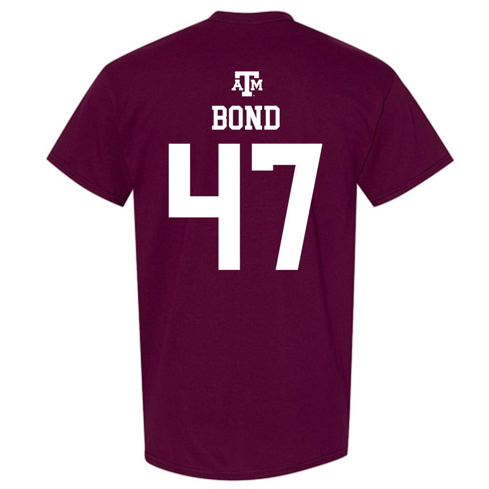 Texas A&M - NCAA Football : Randy Bond - Maroon Out 2026 T-Shirt-1