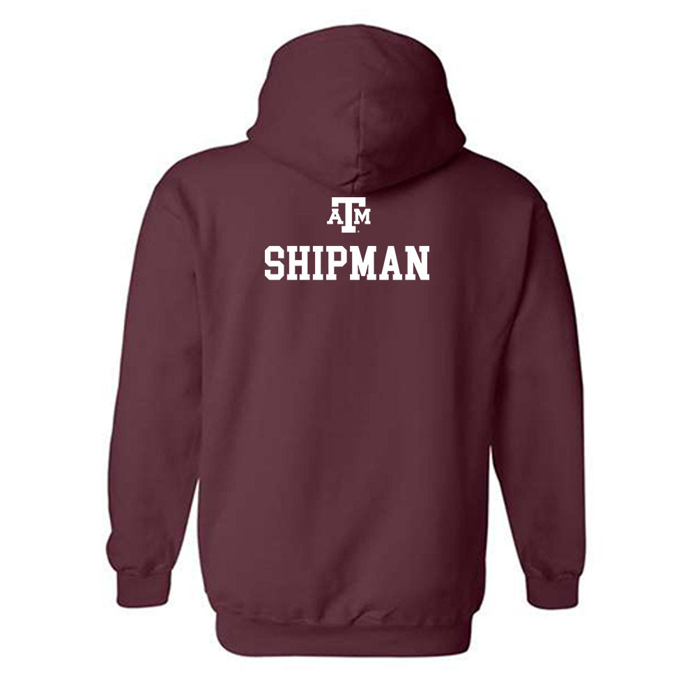 Texas A&M - NCAA Equestrian : Grace Shipman - Maroon Out 2026 Hooded Sweatshirt-1