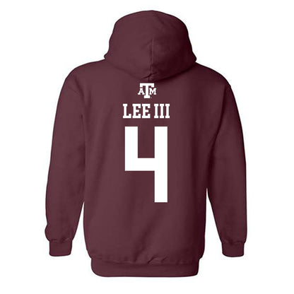 Texas A&M - NCAA Football : Will Lee III - Maroon Out 2026 Hooded Sweatshirt-1