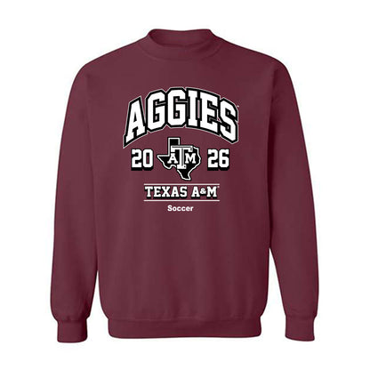Texas A&M - NCAA Women's Soccer : Adelaide Paredes - Maroon Out 2026 Crewneck Sweatshirt-0