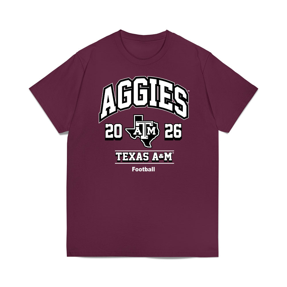 Texas A&M - NCAA Football : Jonas Grimm - Maroon Out 2026 T-Shirt-0