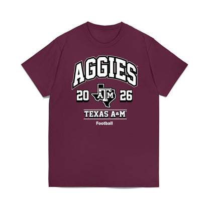 Texas A&M - NCAA Football : Jonas Grimm - Maroon Out 2026 T-Shirt-0