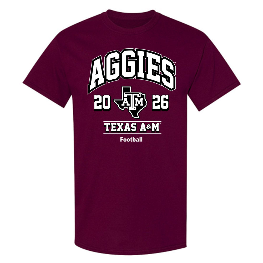 Texas A&M - NCAA Football : Houston Thomas - Maroon Out 2026 T-Shirt-0