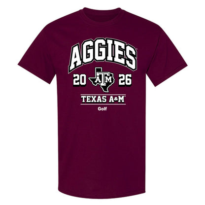 Texas A&M - NCAA Women's Golf : Avery Zweig - Maroon Out 2026 T-Shirt-0