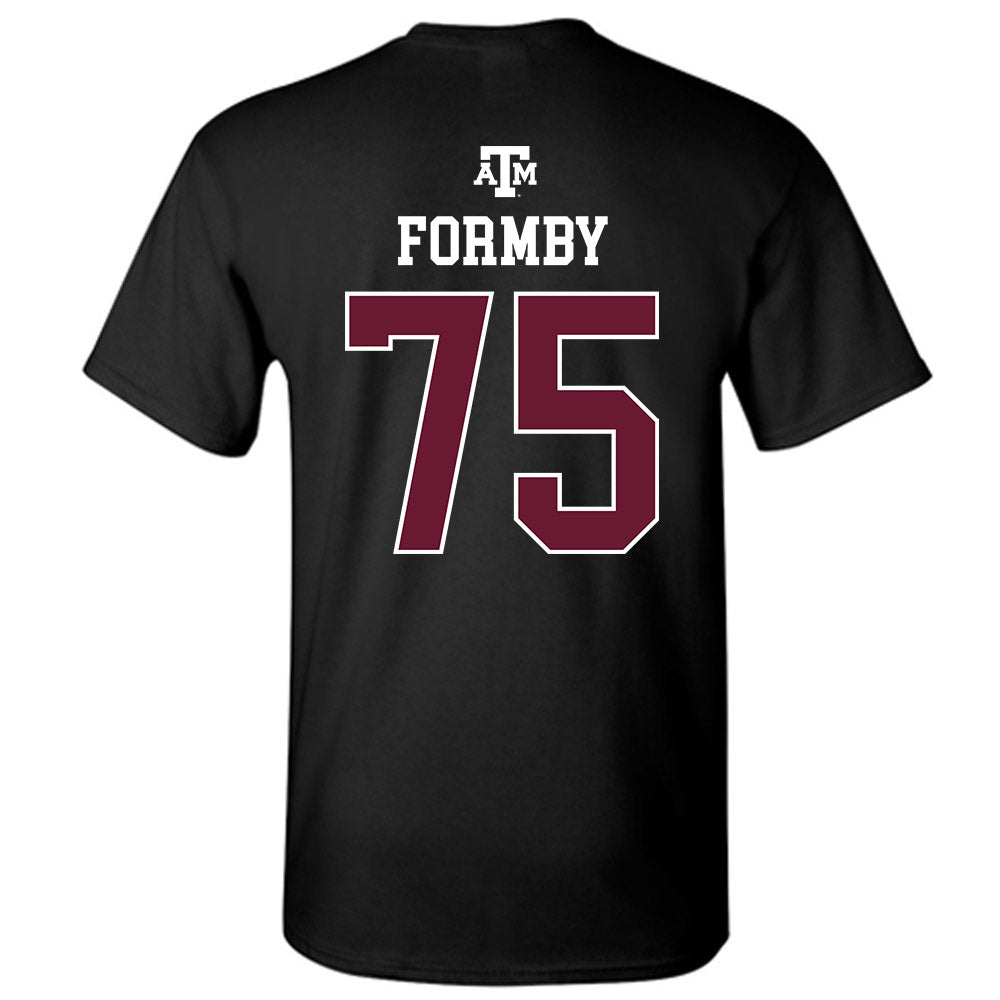 Texas A&M - NCAA Football : Wilkin Formby - Black Out 2026 T-Shirt-1
