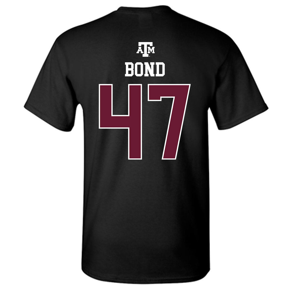 Texas A&M - NCAA Football : Randy Bond - Black Out 2026 T-Shirt-1