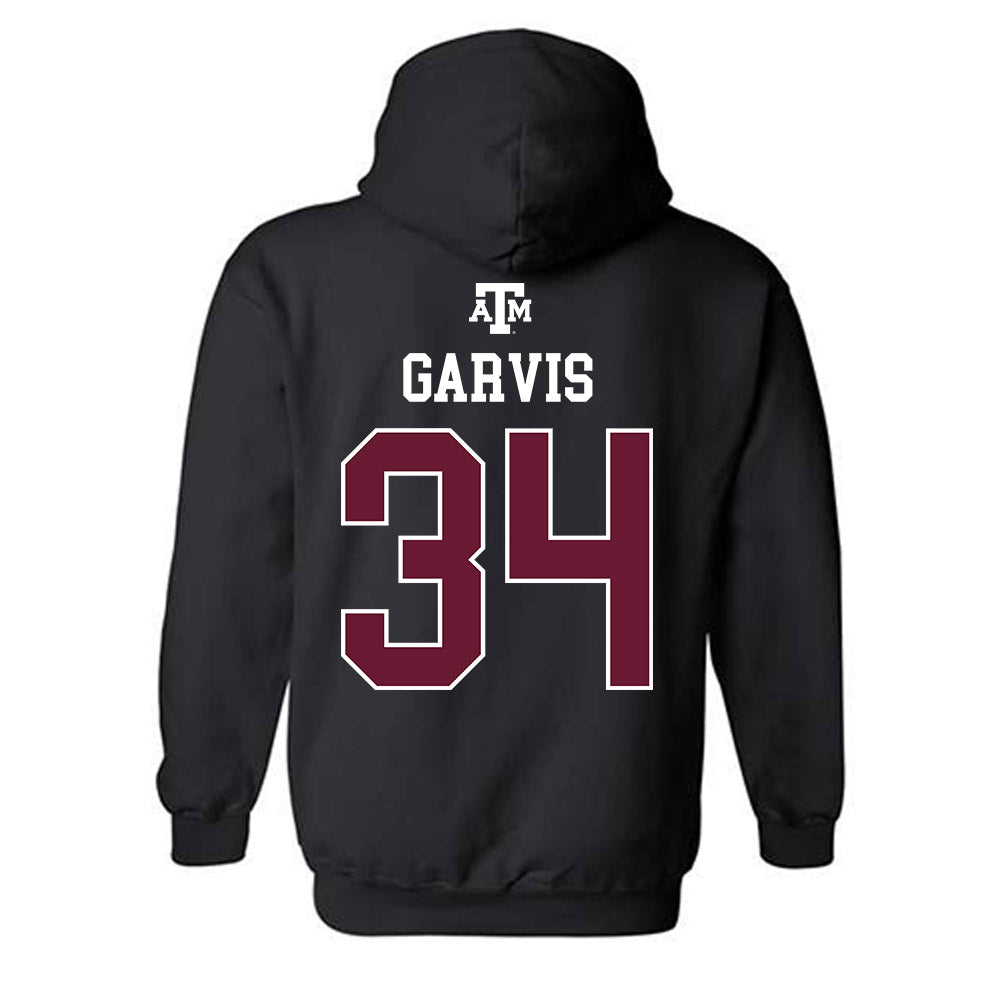 Texas A&M - NCAA Football : Kyle Garvis - Black Out 2026 Hooded Sweatshirt-1