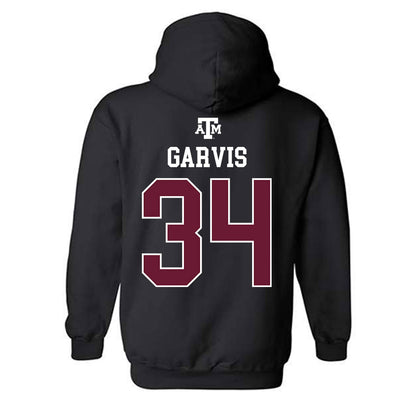 Texas A&M - NCAA Football : Kyle Garvis - Black Out 2026 Hooded Sweatshirt-1