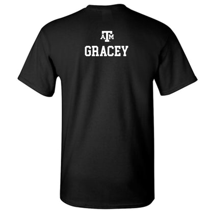 Texas A&M - NCAA Women's Track & Field : Penelope Gracey - Black Out 2026 T-Shirt-1