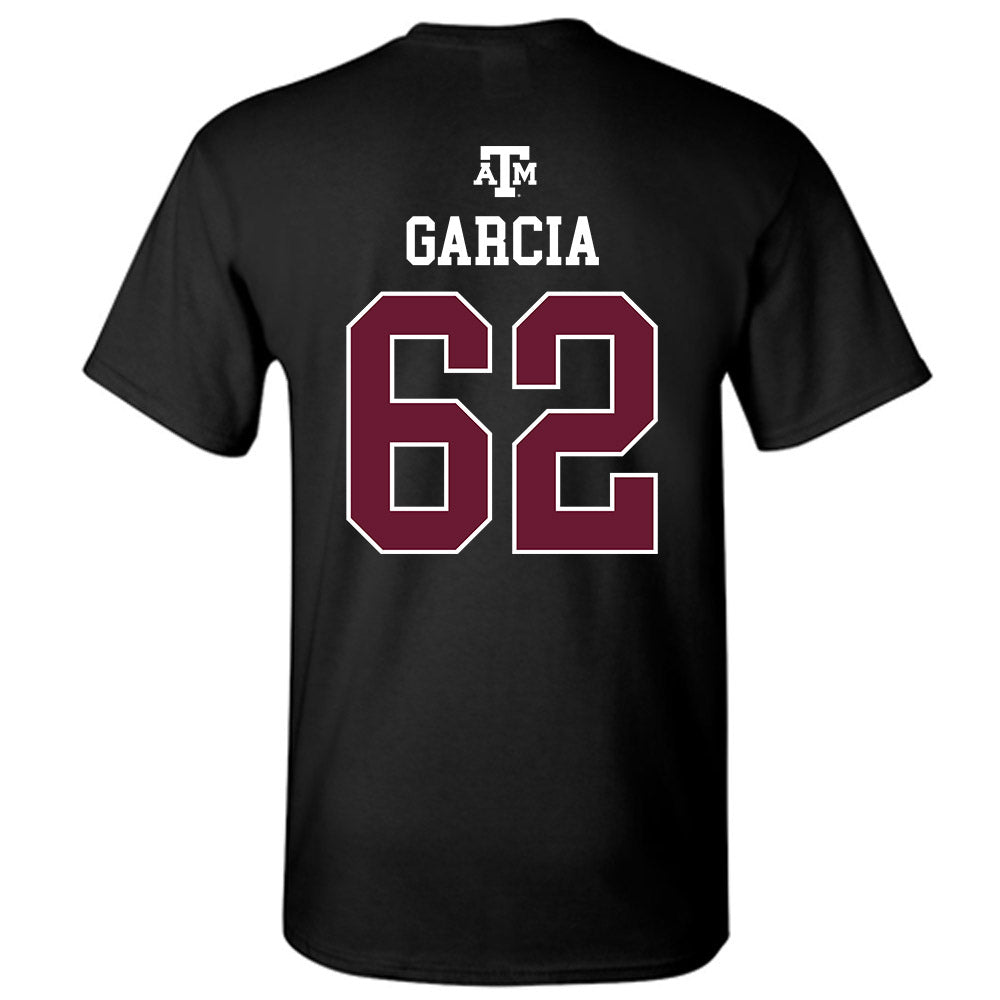 Texas A&M - NCAA Football : Marcus Garcia - Black Out 2026 T-Shirt-1
