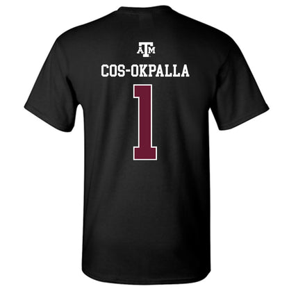 Texas A&M - NCAA Women's Volleyball : Ifenna Cos-Okpalla - Black Out 2026 T-Shirt-1