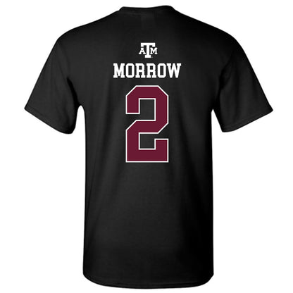 Texas A&M - NCAA Football : Jamarion Morrow - Black Out 2026 T-Shirt-1