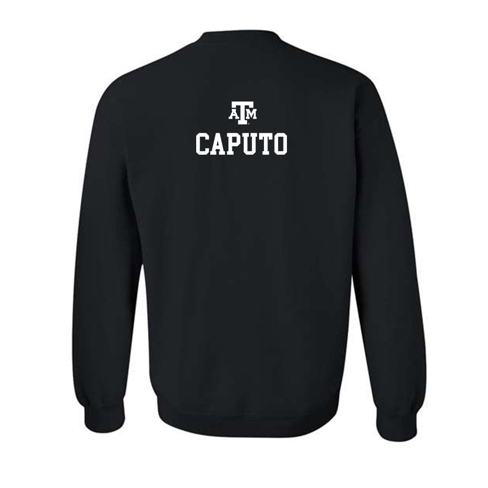 Texas A&M - NCAA Equestrian : Marina Caputo - Black Out 2026 Crewneck Sweatshirt-1