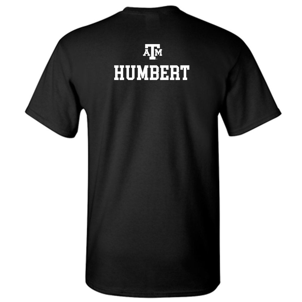 Texas A&M - NCAA Equestrian : Karly Humbert - Black Out 2026 T-Shirt-1