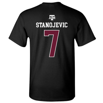 Texas A&M - NCAA Women's Volleyball : Djurdja Stanojevic - Black Out 2026 T-Shirt-1
