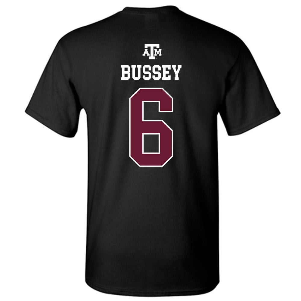 Texas A&M - NCAA Football : Terry Bussey - Black Out 2026 T-Shirt-1