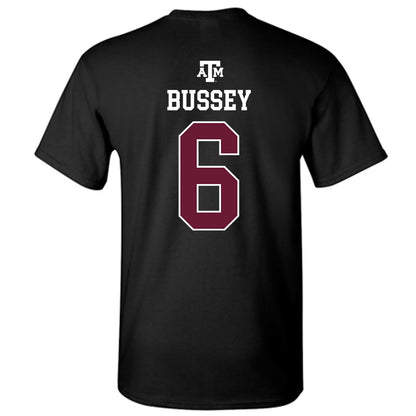 Texas A&M - NCAA Football : Terry Bussey - Black Out 2026 T-Shirt-1