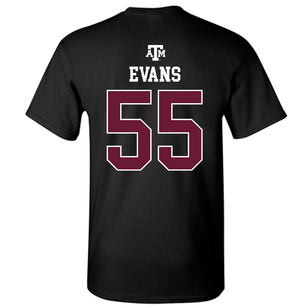 Texas A&M - NCAA Football : Dealyn Evans - Black Out 2026 T-Shirt-1