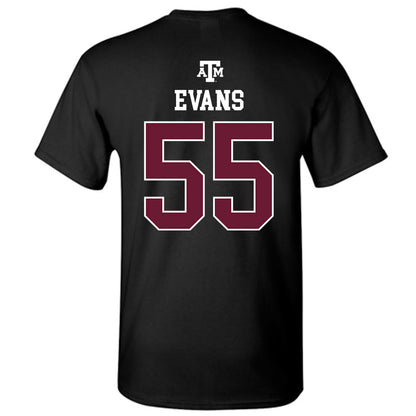 Texas A&M - NCAA Football : Dealyn Evans - Black Out 2026 T-Shirt-1