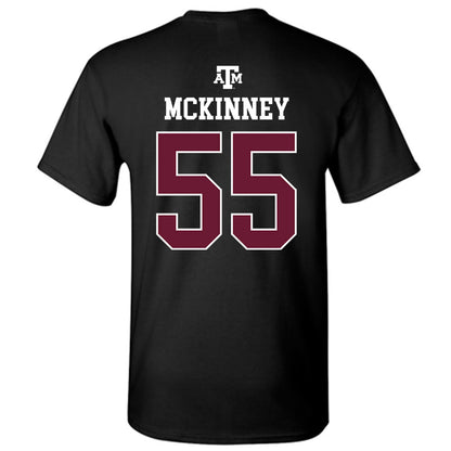 Texas A&M - NCAA Football : Hunter McKinney - Black Out 2026 T-Shirt-1