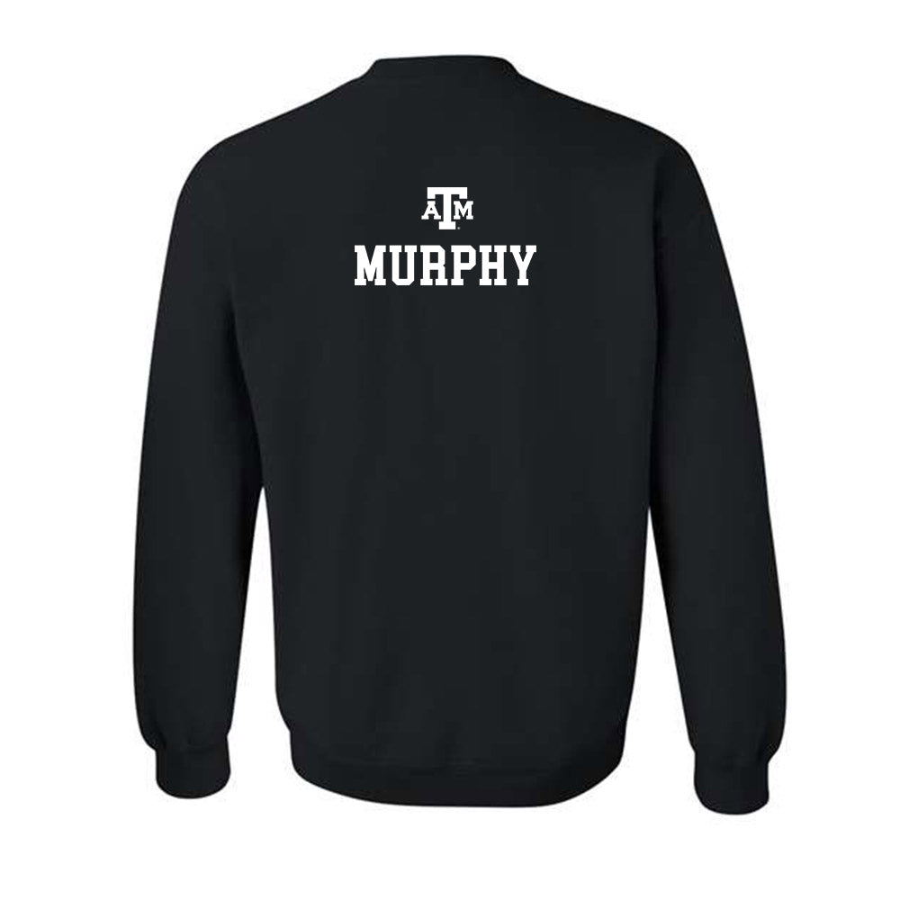 Texas A&M - NCAA Equestrian : Kacey Murphy - Black Out 2026 Crewneck Sweatshirt-1