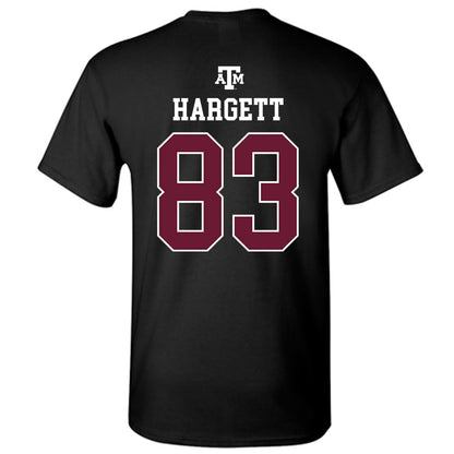 Texas A&M - NCAA Football : Will Hargett - Black Out 2026 T-Shirt-1