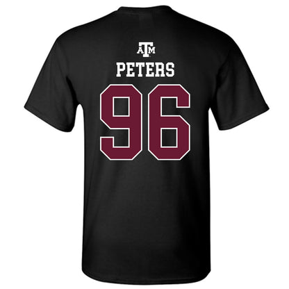 Texas A&M - NCAA Football : Waylon Peters - Black Out 2026 T-Shirt-1