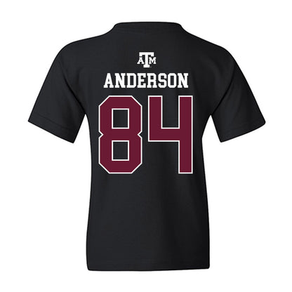 Texas A&M - NCAA Football : Richie Anderson - Black Out 2026 Youth T-Shirt-1