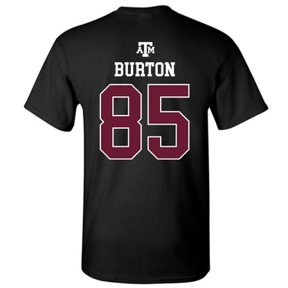 Texas A&M - NCAA Football : Chase Burton - Black Out 2026 T-Shirt-1