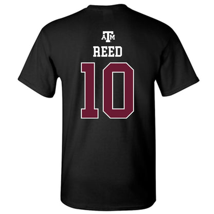 Texas A&M - NCAA Football : Marcel Reed - Black Out 2026 T-Shirt-1