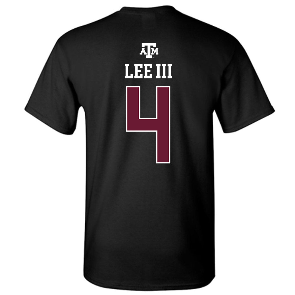 Texas A&M - NCAA Football : Will Lee III - Black Out 2026 T-Shirt-1