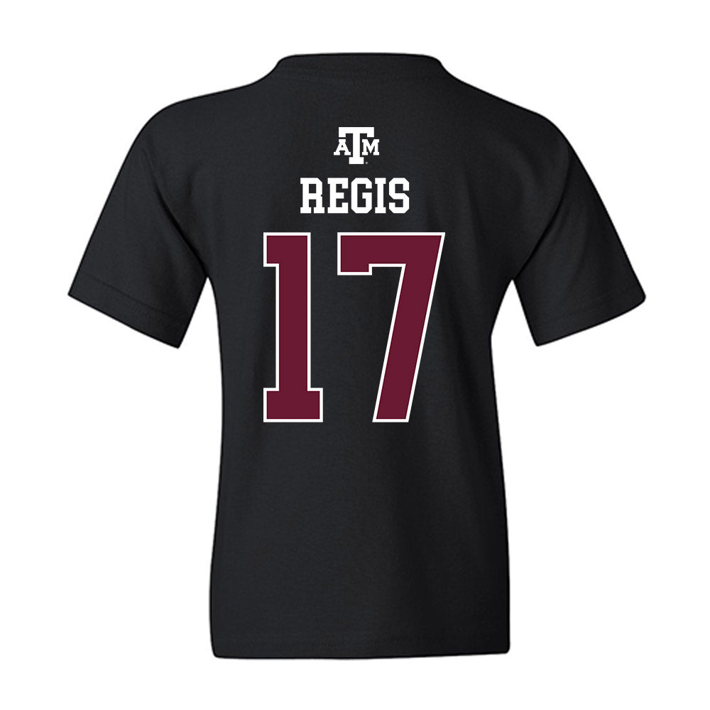 Texas A&M - NCAA Football : Albert Regis - Black Out 2026 Youth T-Shirt-1
