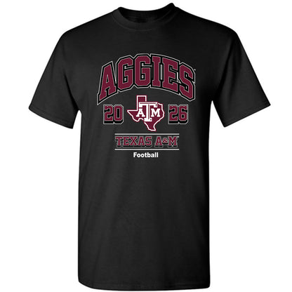 Texas A&M - NCAA Football : Houston Thomas - Black Out 2026 T-Shirt-0