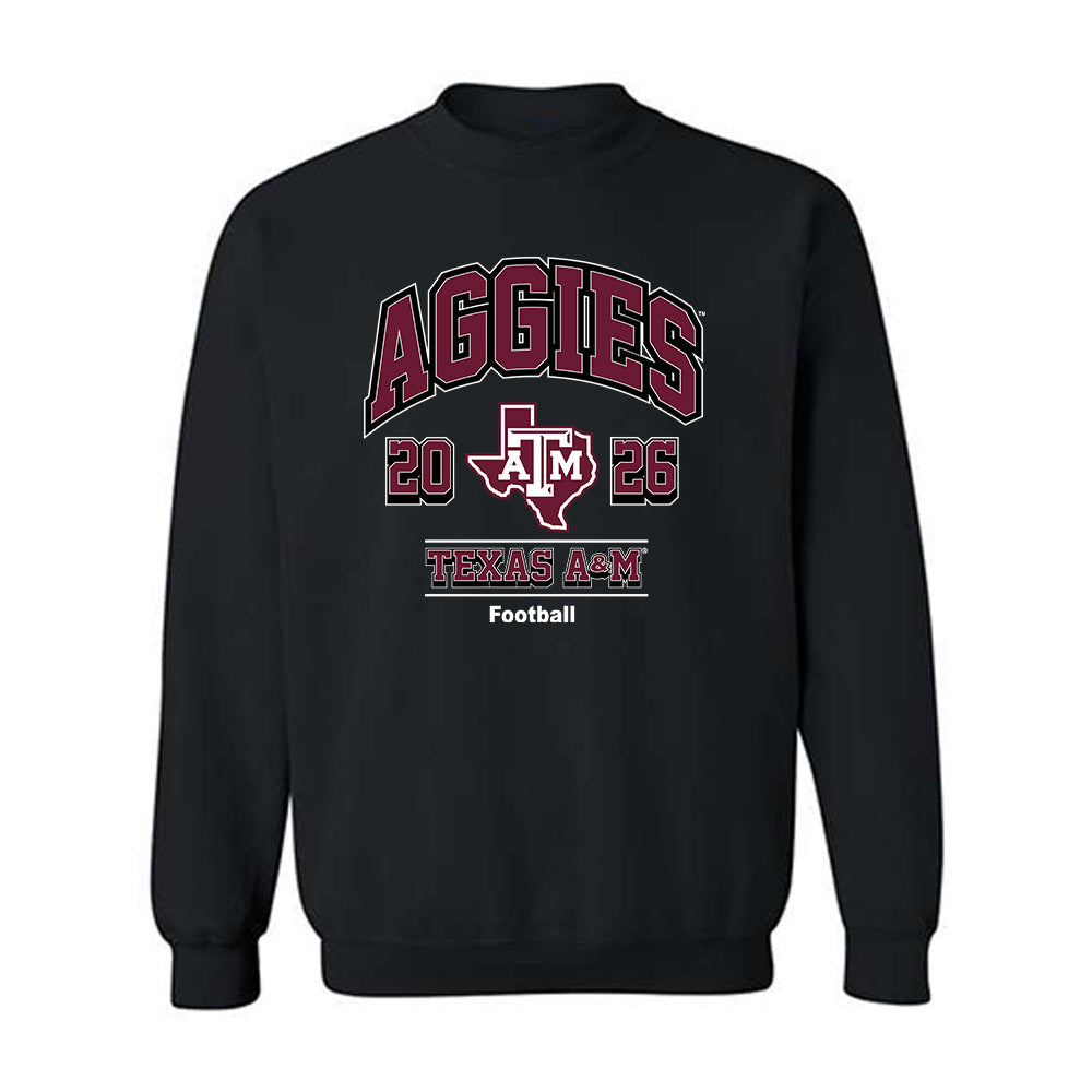 Texas A&M - NCAA Football : Jared White - Black Out 2026 Crewneck Sweatshirt-0