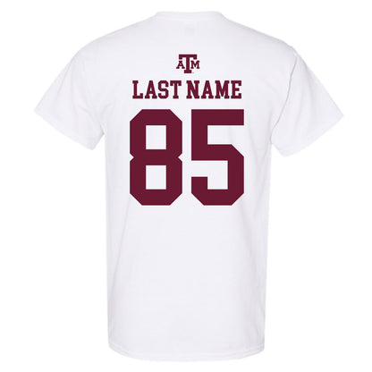 Texas A&M - NCAA Football : Chase Burton - White Out 2026 T-Shirt-1