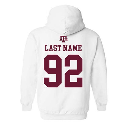 Texas A&M - NCAA Football : Sam M'Pemba - White Out 2026 Hooded Sweatshirt-1