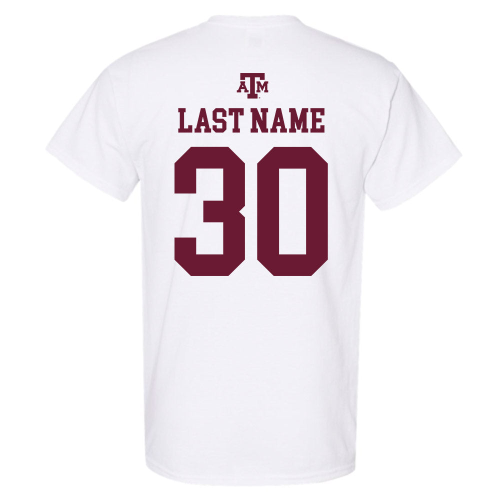 Texas A&M - NCAA Football : Solomon Williams - White Out 2026 T-Shirt-1