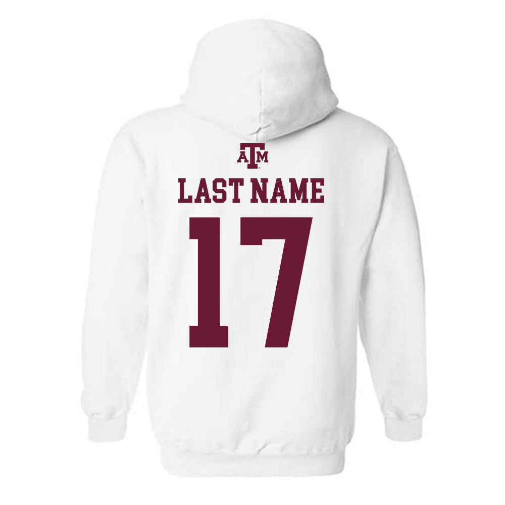 Texas A&M - NCAA Football : Albert Regis - White Out 2026 Hooded Sweatshirt-1
