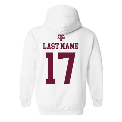Texas A&M - NCAA Football : Albert Regis - White Out 2026 Hooded Sweatshirt-1