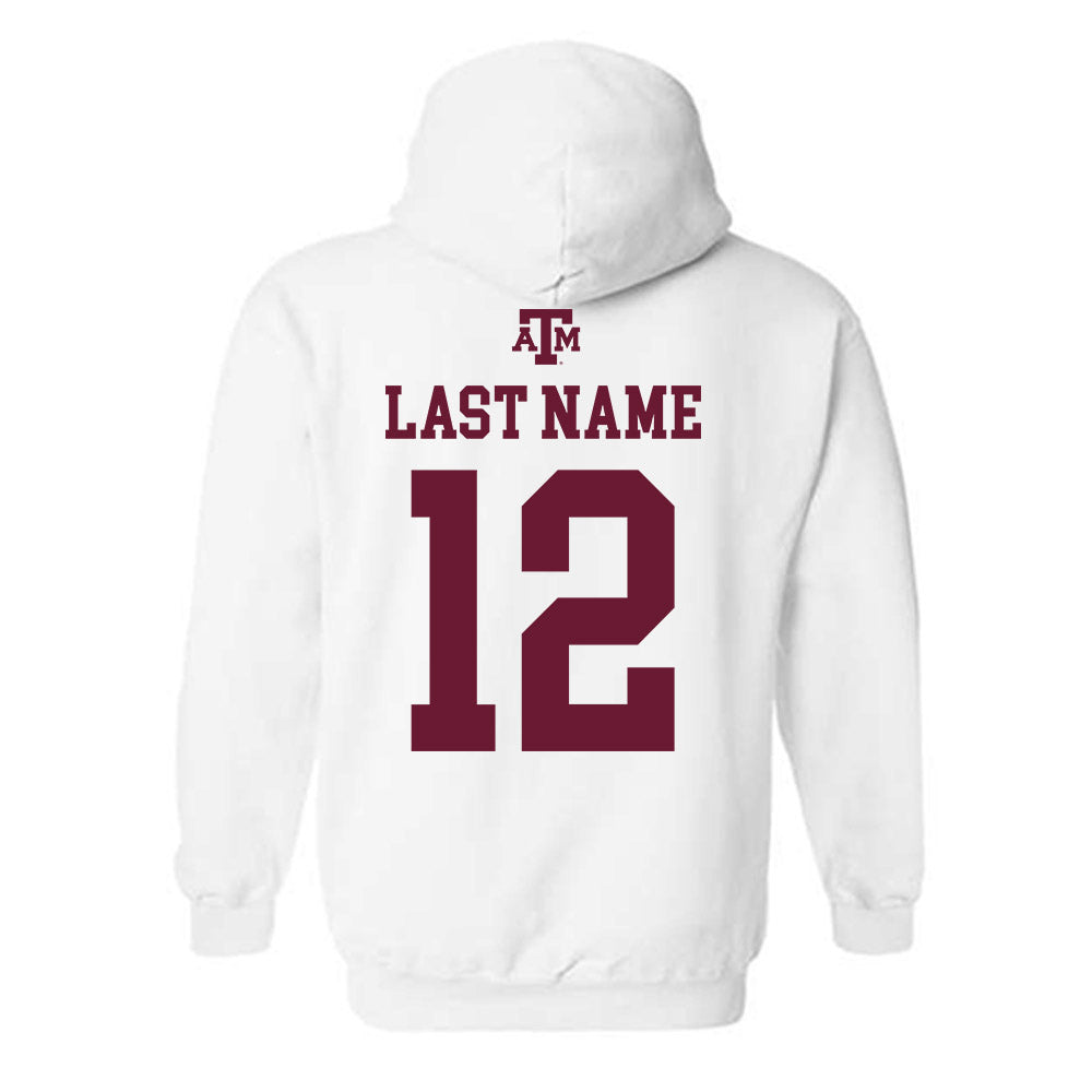 Texas A&M - NCAA Football : Nana Boadi-Owusu - White Out 2026 Hooded Sweatshirt-1