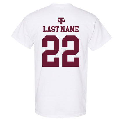 Texas A&M - NCAA Football : Carsyn Baker - White Out 2026 T-Shirt-1